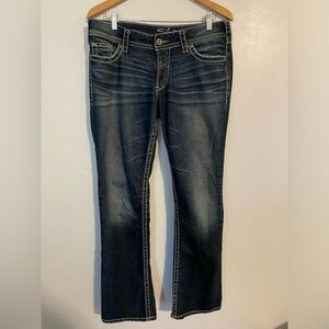 Silver jeans w31/33 suki surplus 17”